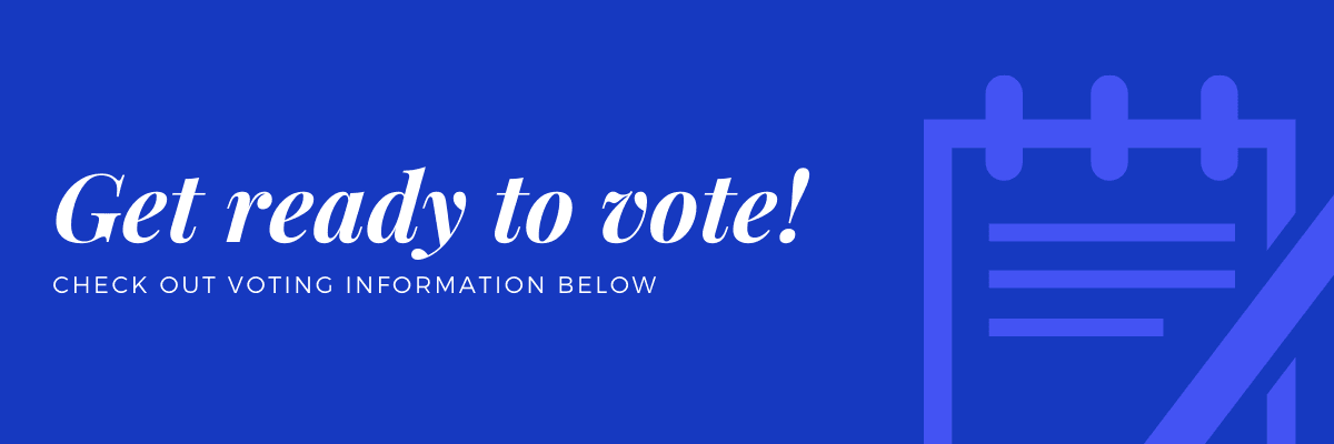 Get ready to vote!
